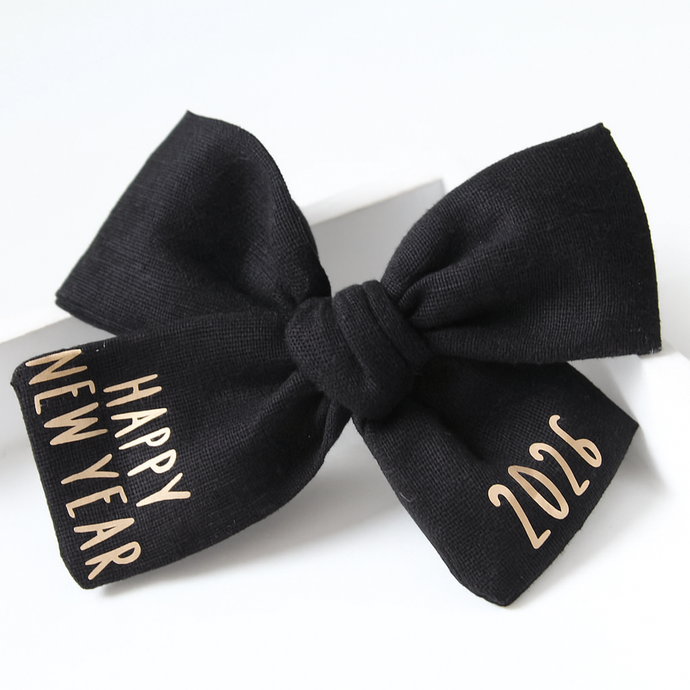 Happy new year 2026 sweetheart bows