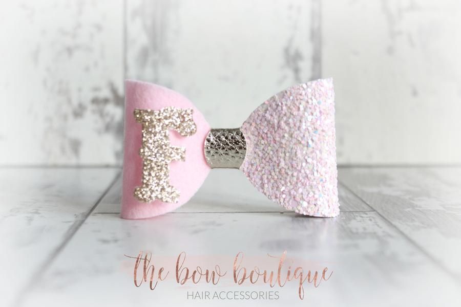 Personalised bows | 10 colours | Clip or headband