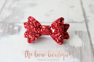 Medium baby glitter bows (25 Colours)