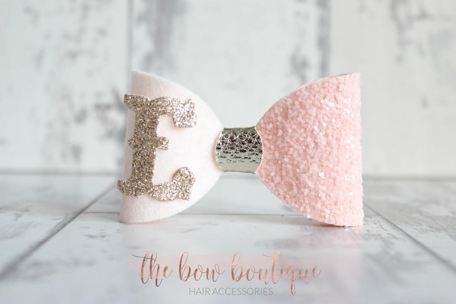 Personalised bows | 10 colours | Clip or headband