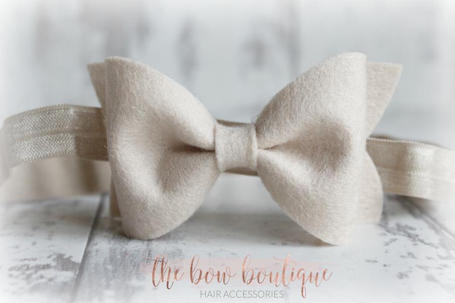 Large luxury felt bows | 23 Colours