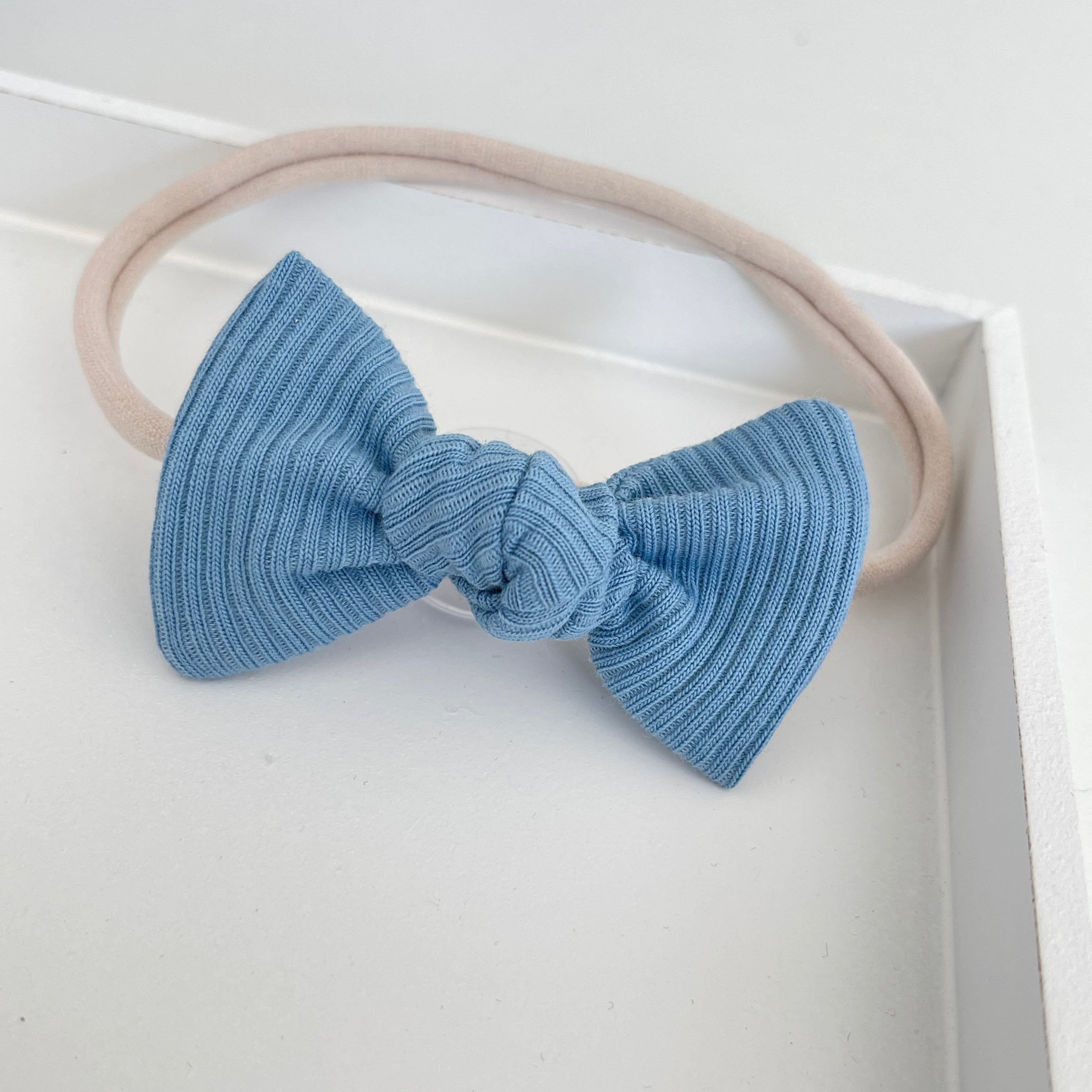 Jersey ribbed knot bows | 20 Colours