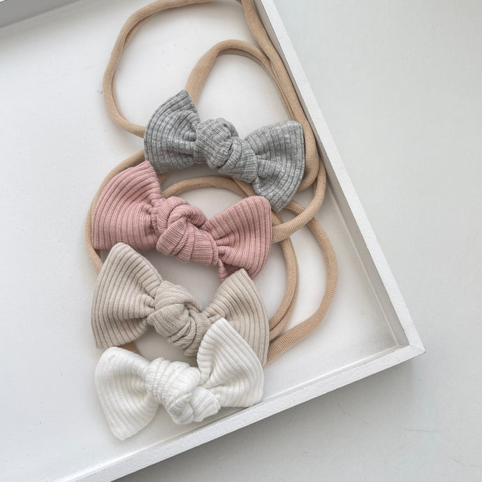The neutral jersey headband set