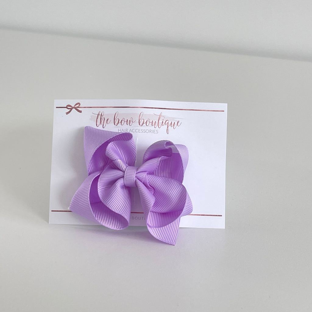 School collection ribbon bows | 12 colours | Clip or bobble