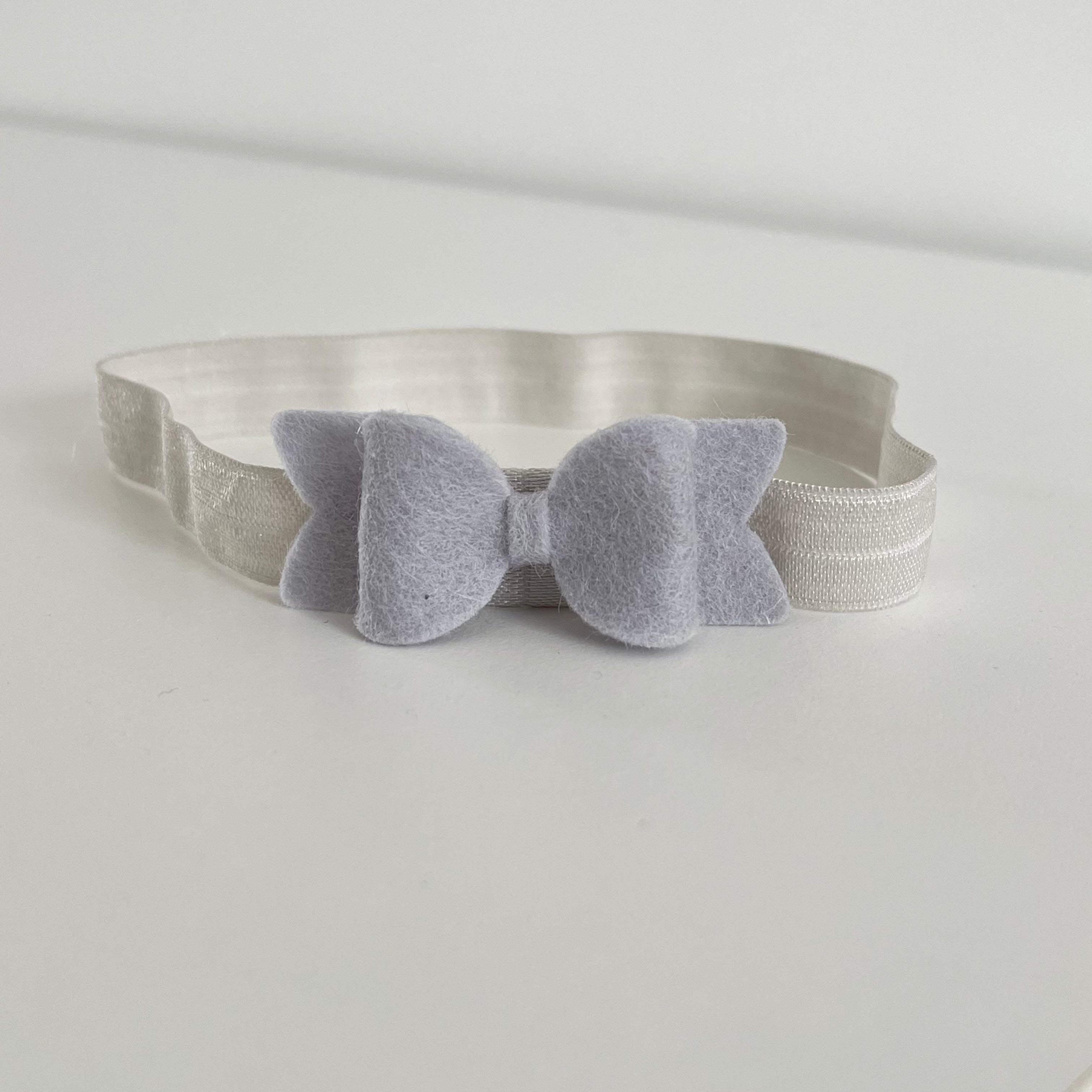 Small chunky felt bows | 25 Colours