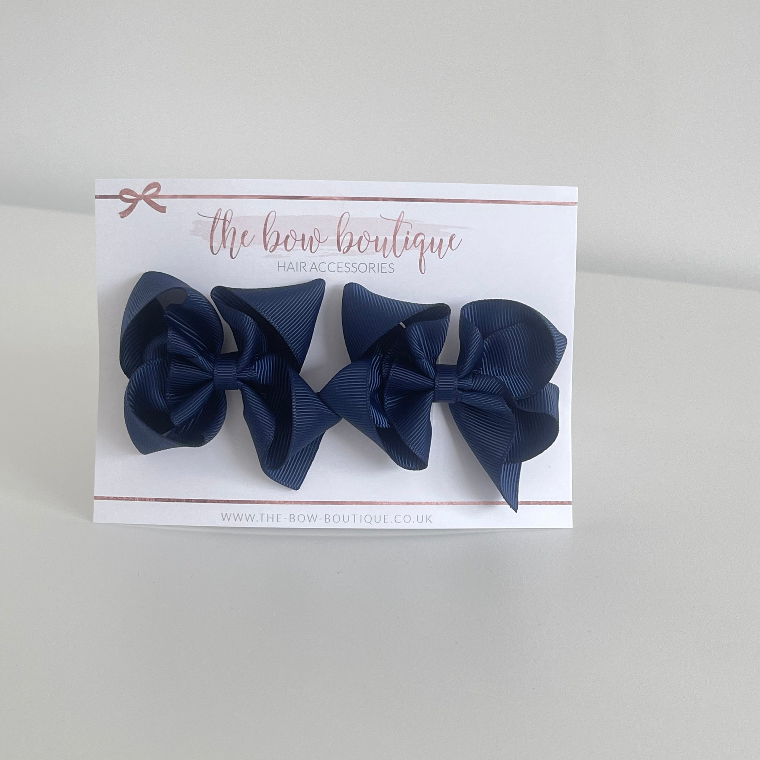 School collection ribbon bows | 12 colours | Clip or bobble