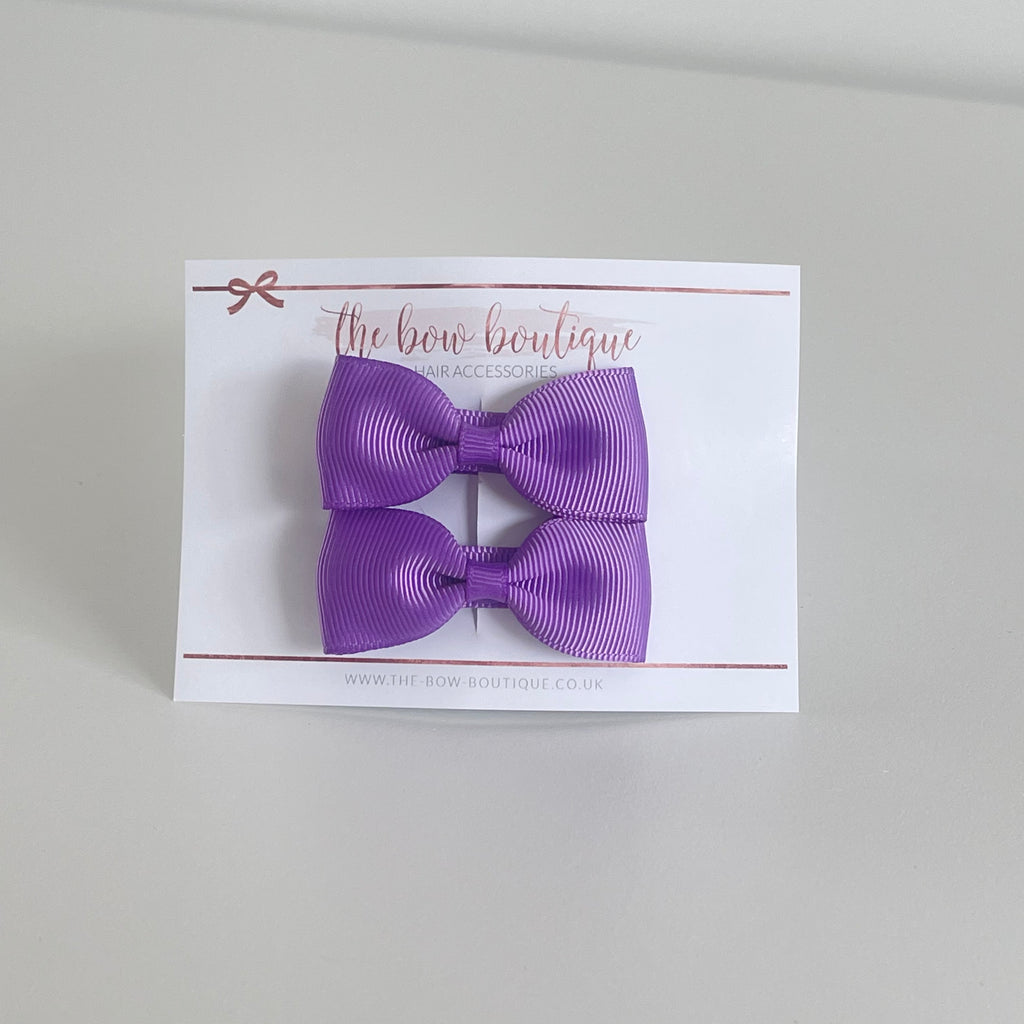 School collection pinch bows | 13 colours | Clip or bobble