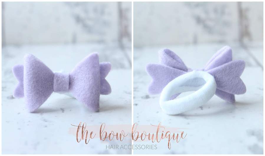 Medium baby felt bows | 25 Colours | Clip, headband or bobble