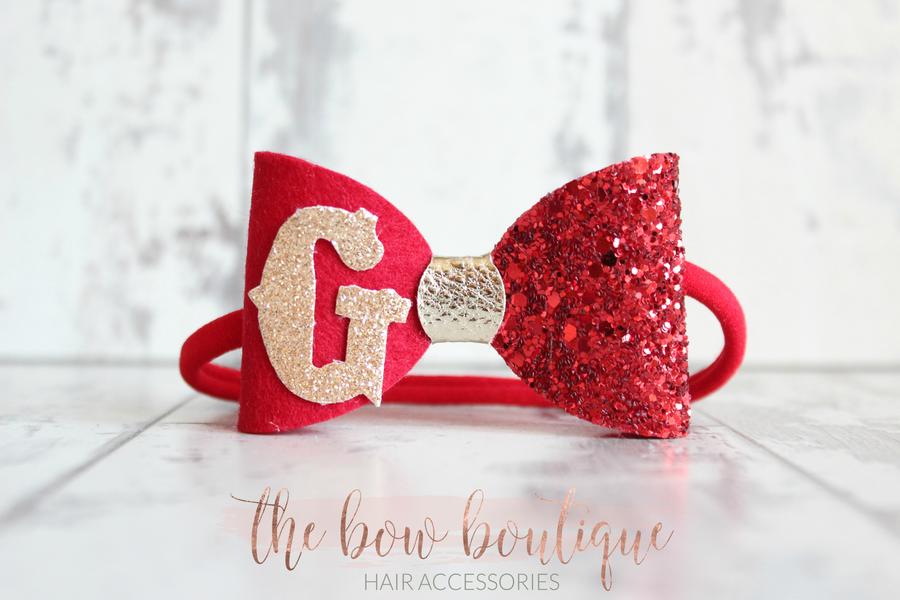 Personalised bows | 10 colours | Clip or headband