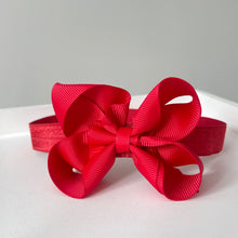 Load image into Gallery viewer, Ribbon bow headbands (20 Colours)