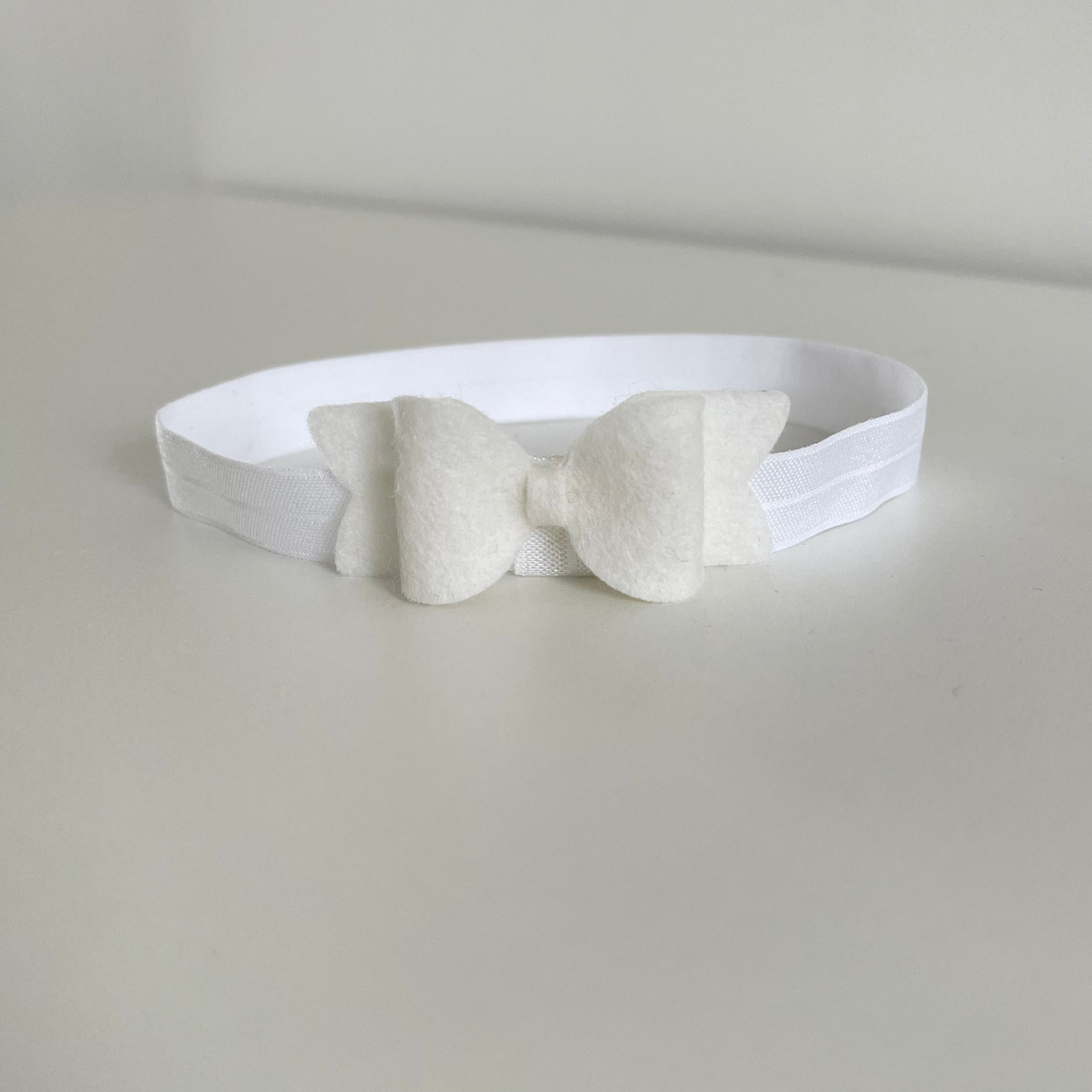 Small chunky felt bows | 25 Colours