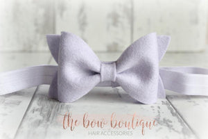 Large luxury felt bows (25 Colours)