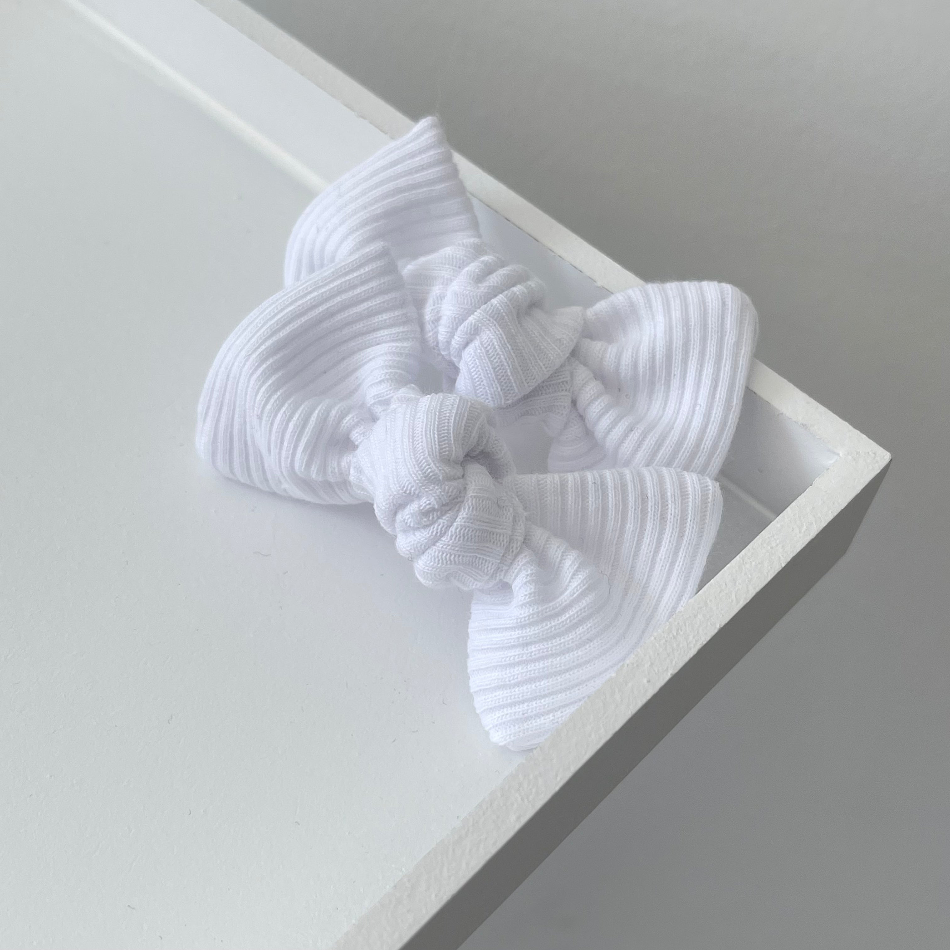 Jersey ribbed knot bows | 20 Colours