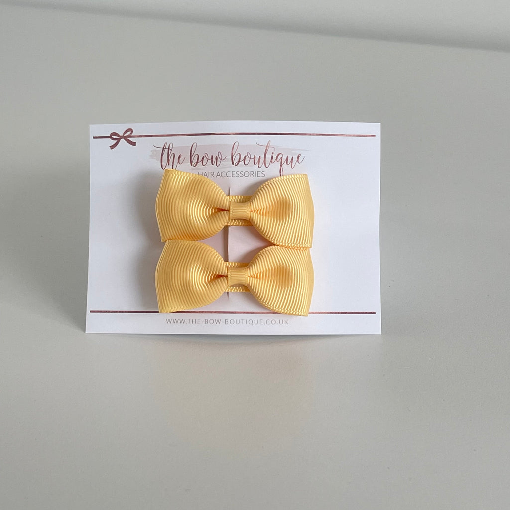 School collection pinch bows | 13 colours | Clip or bobble
