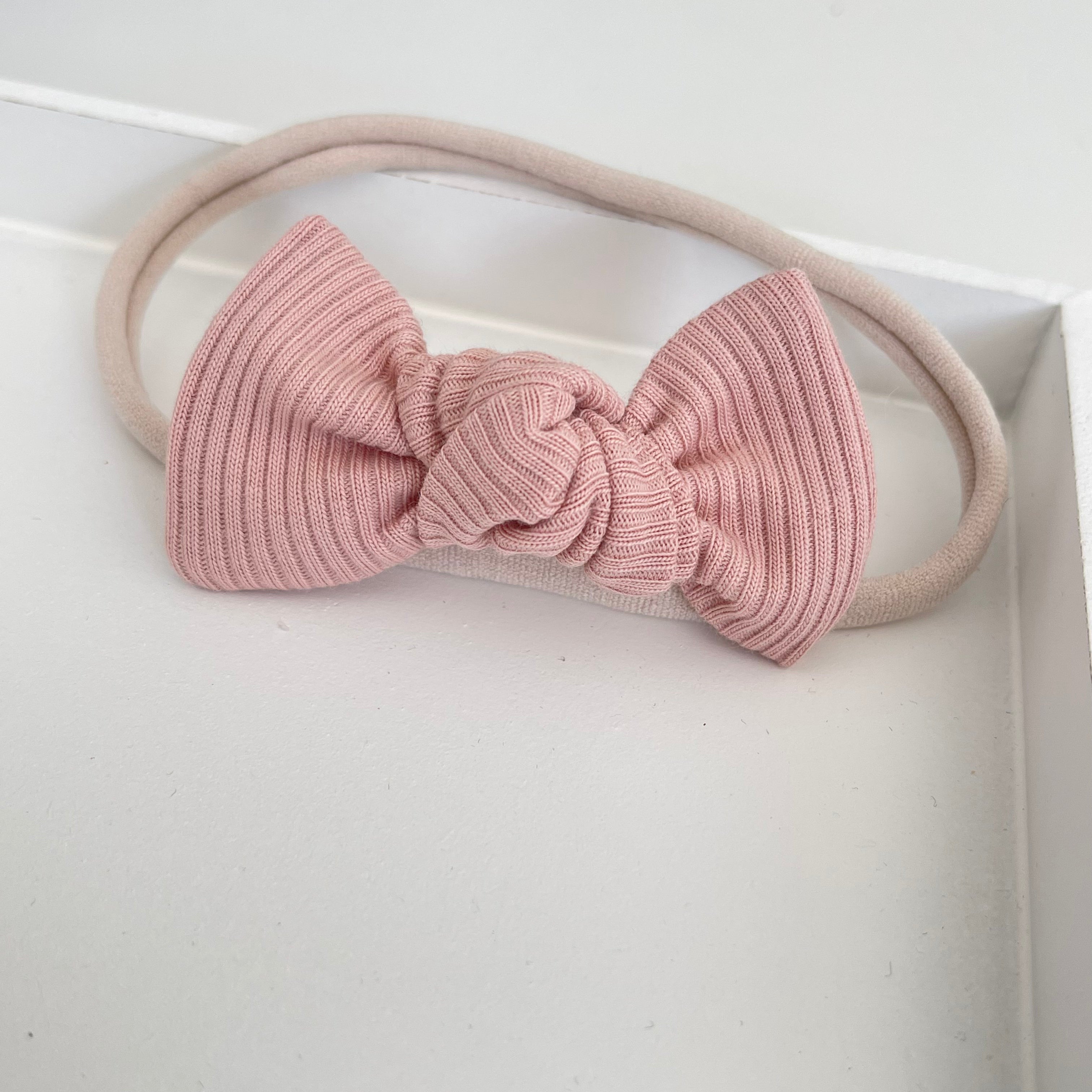 Jersey ribbed knot bows | 20 Colours