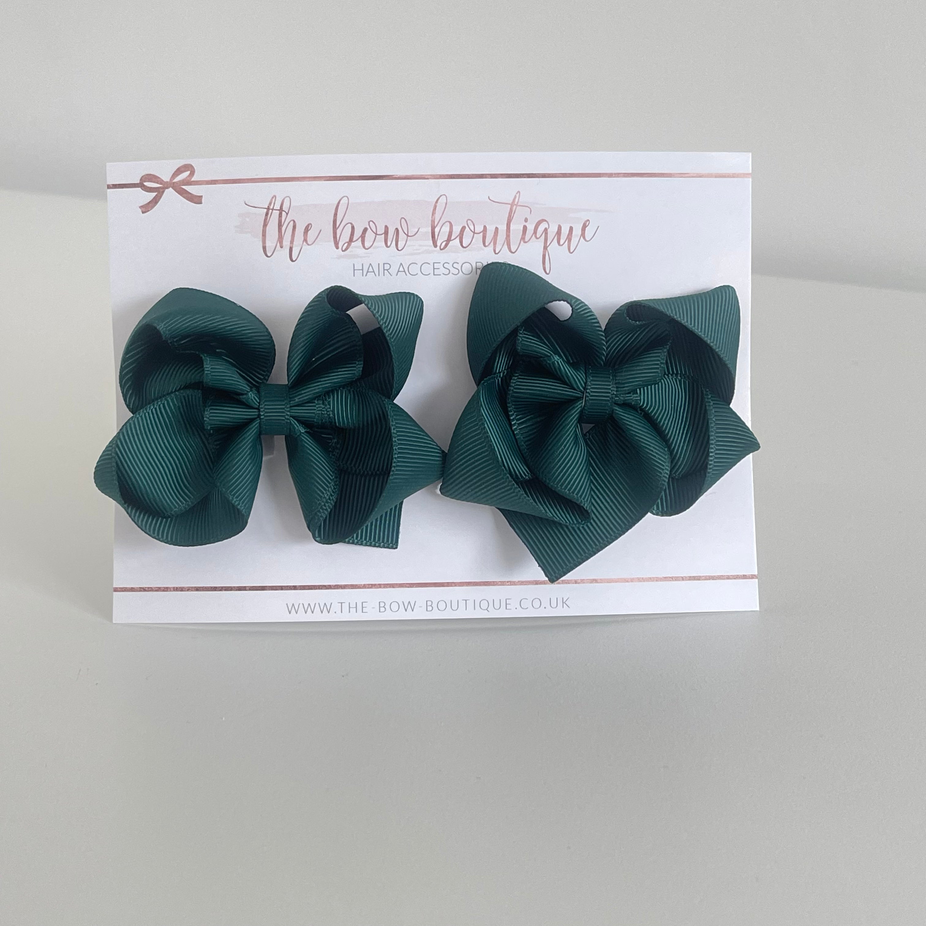 School collection ribbon bows | 12 colours | Clip or bobble