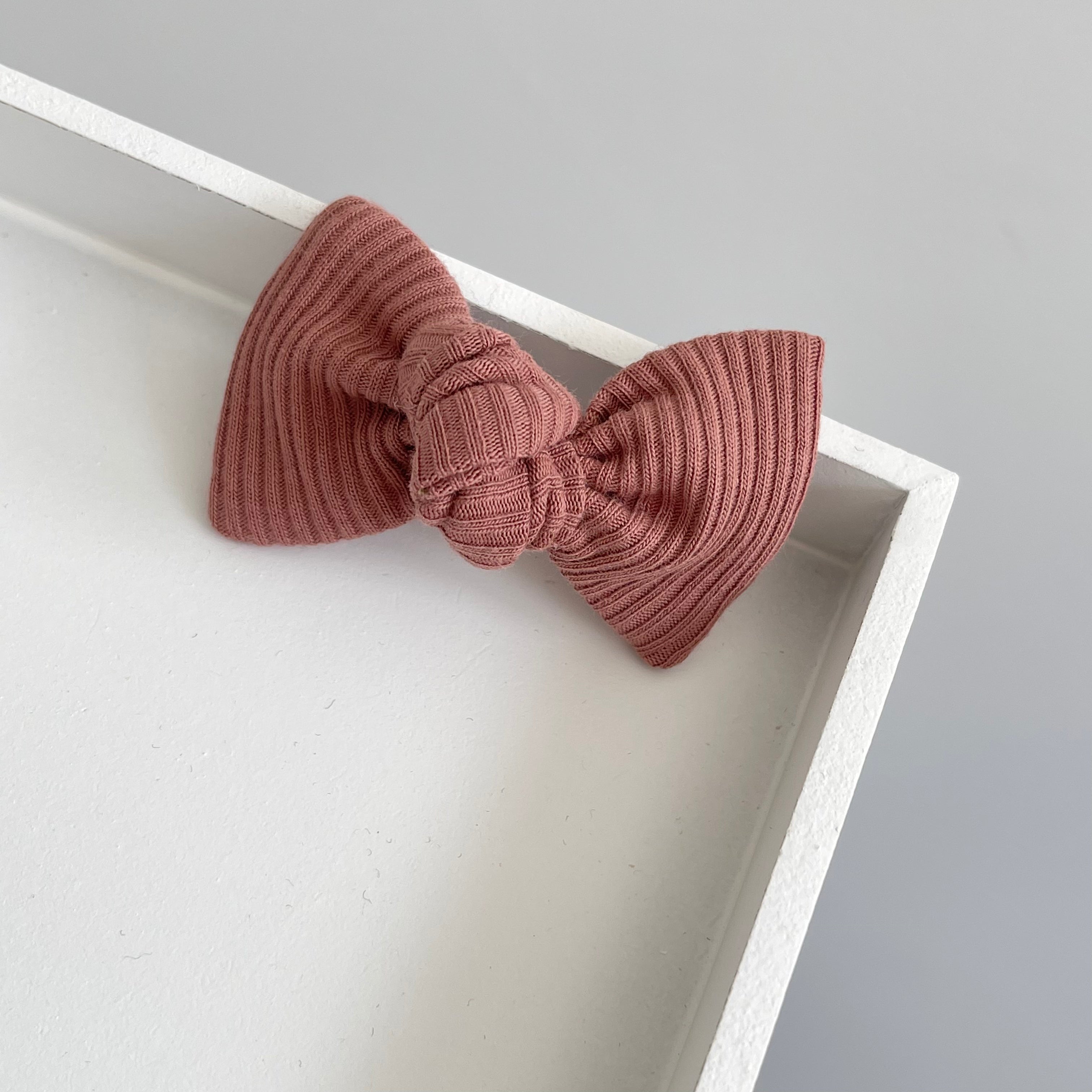 Jersey ribbed knot bows | 20 Colours