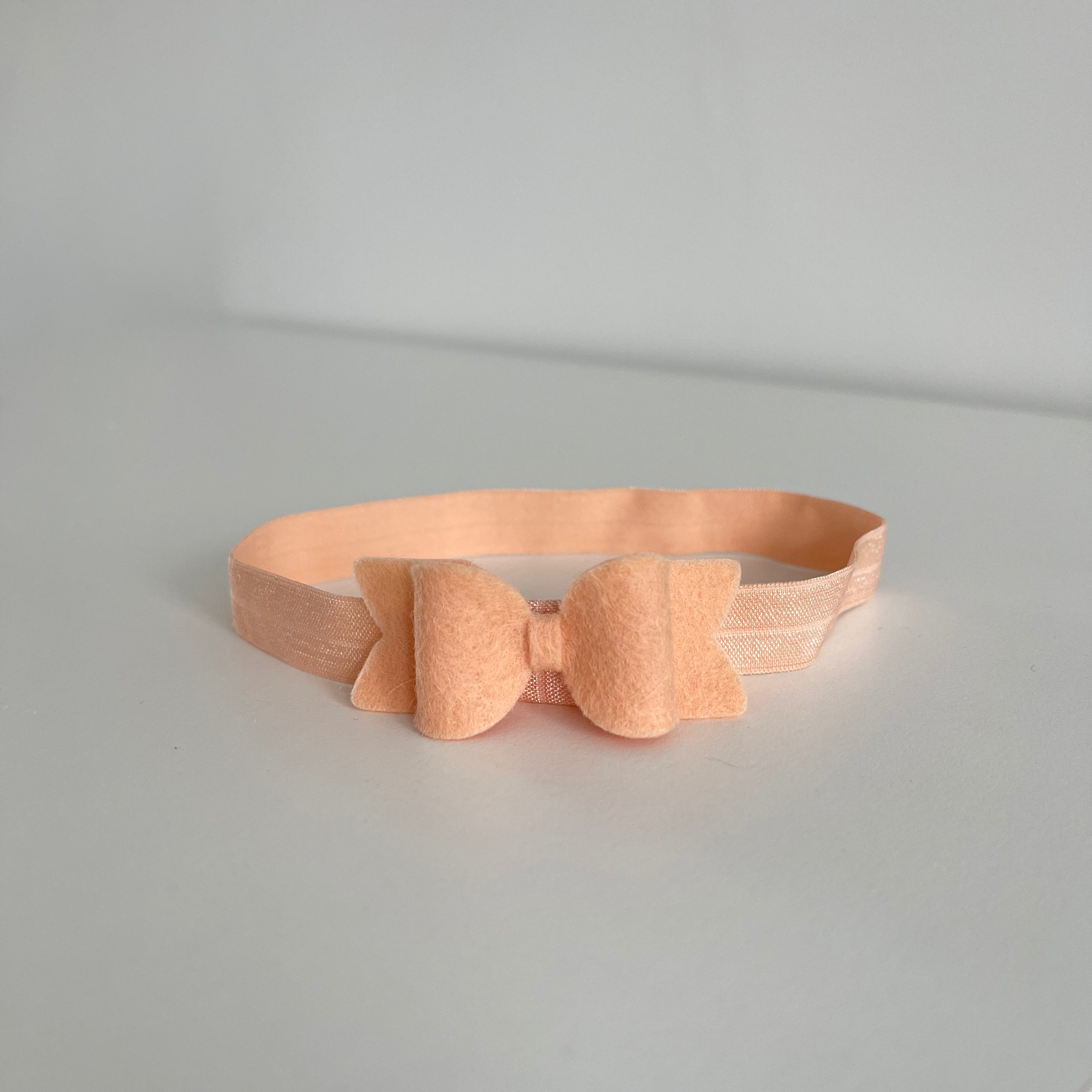 Small chunky felt bows | 25 Colours