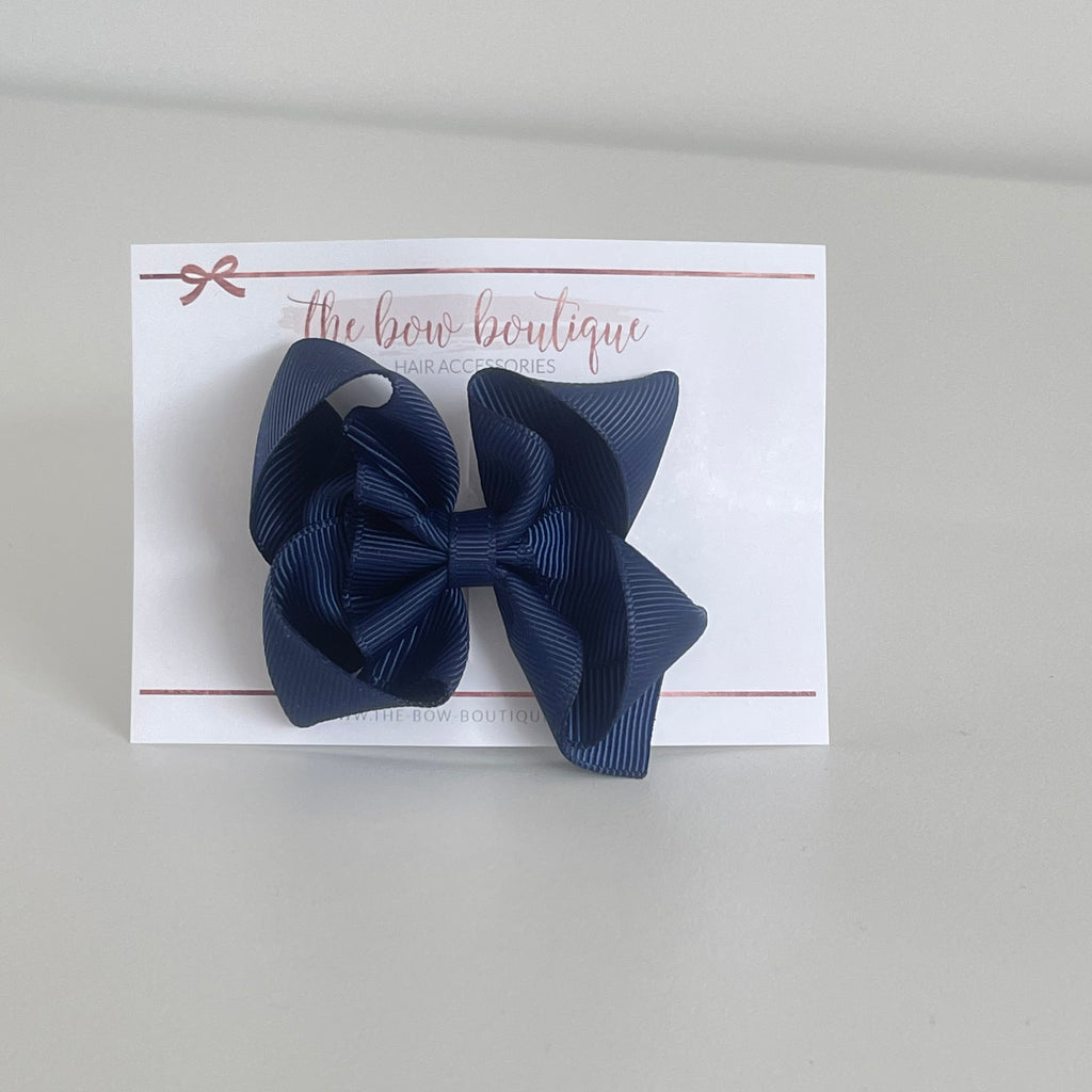 School collection ribbon bows | 12 colours | Clip or bobble