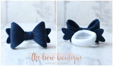 Load image into Gallery viewer, Medium baby felt bows (25 Colours)