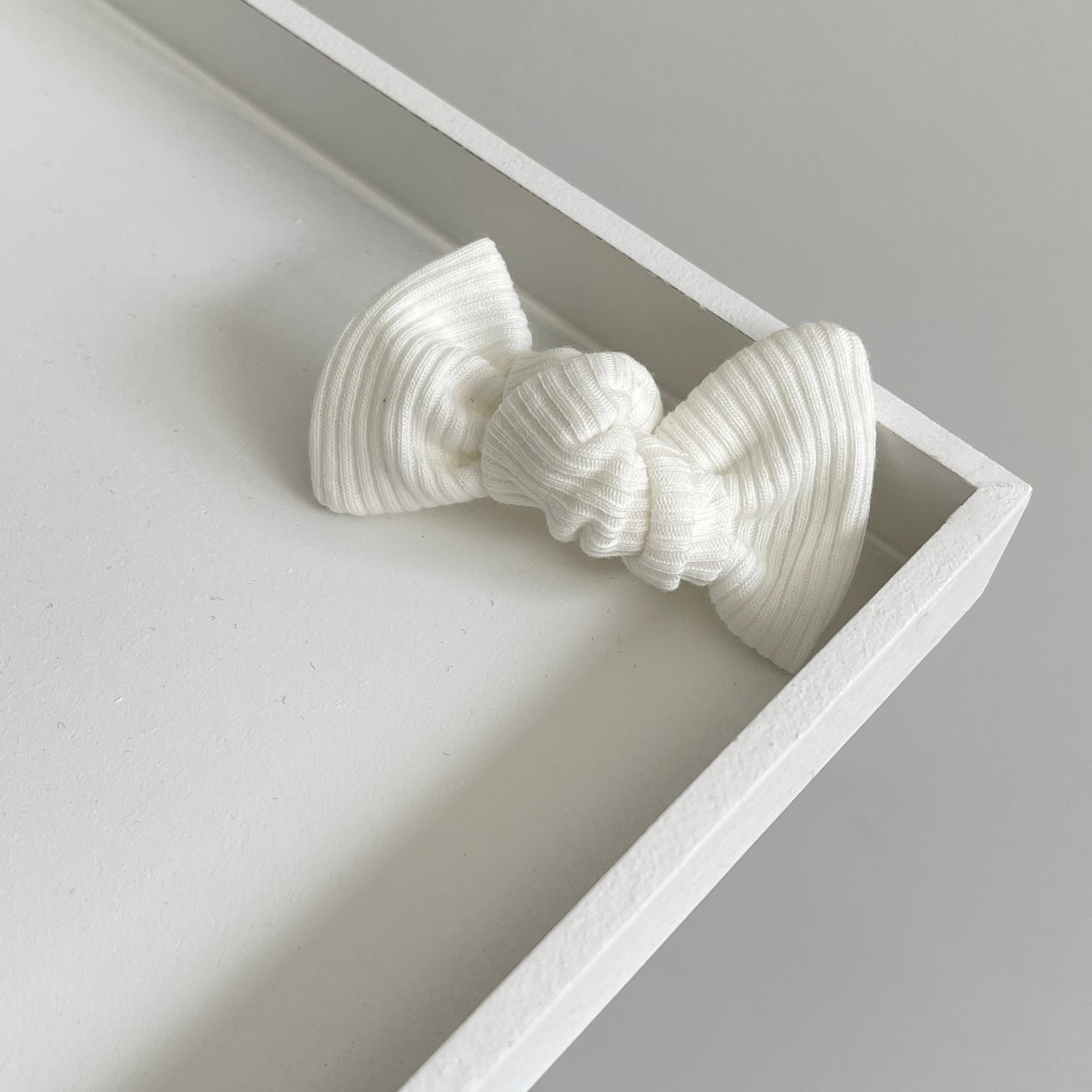 Jersey ribbed knot bows | 20 Colours
