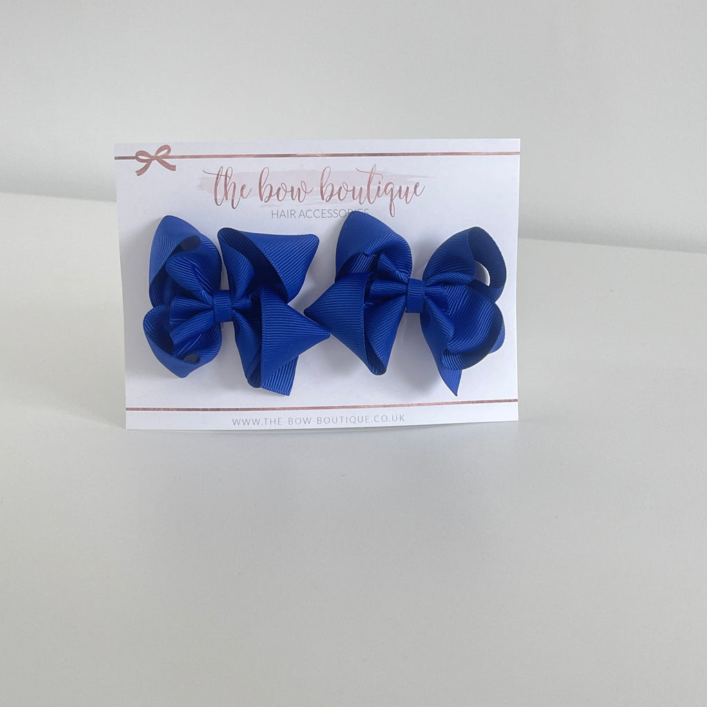 School collection ribbon bows | 12 colours | Clip or bobble