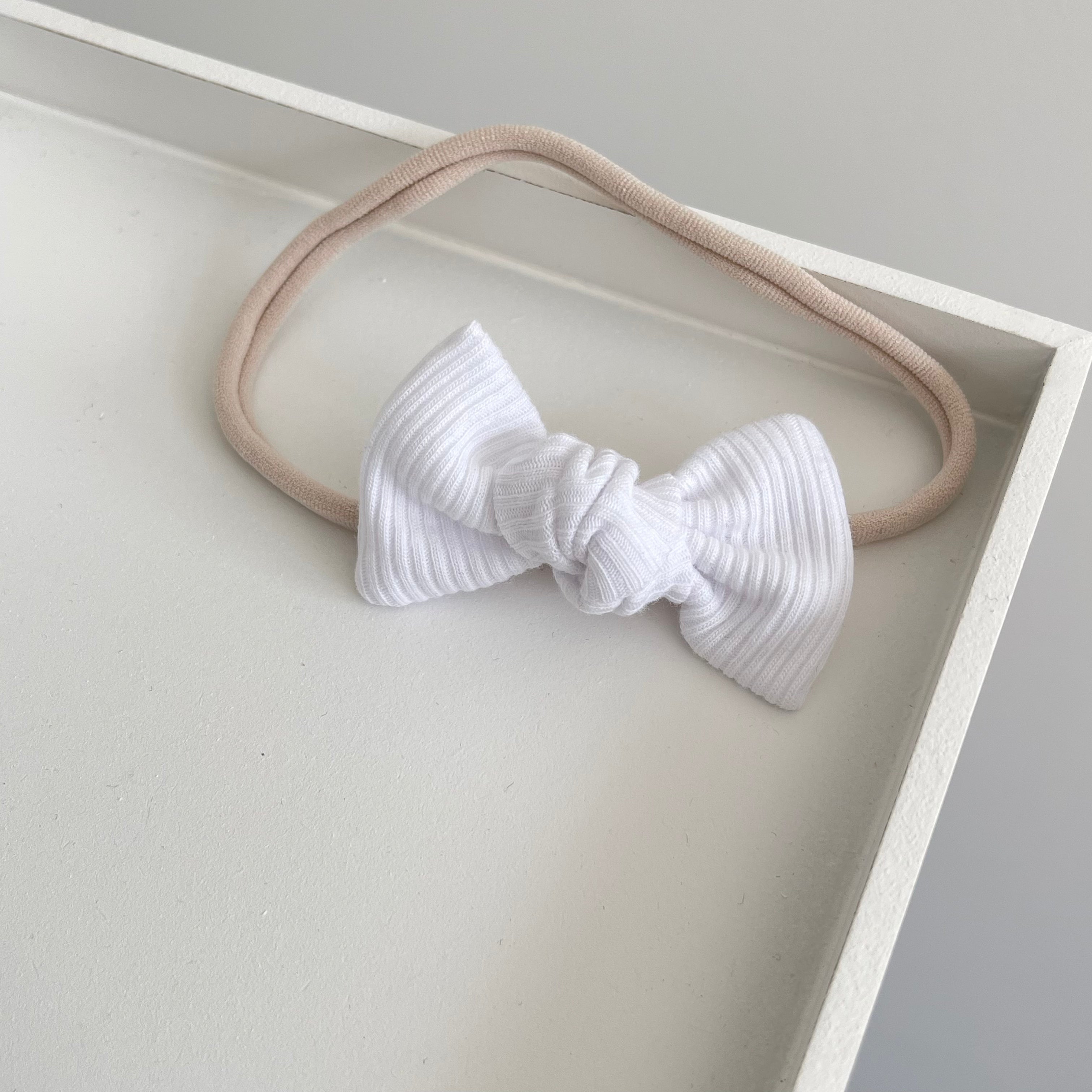 Jersey ribbed knot bows | 20 Colours