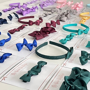 My school bows sets - 12 Colours