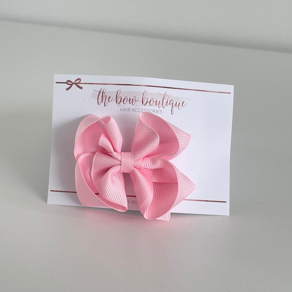 School collection ribbon bows | 12 colours | Clip or bobble