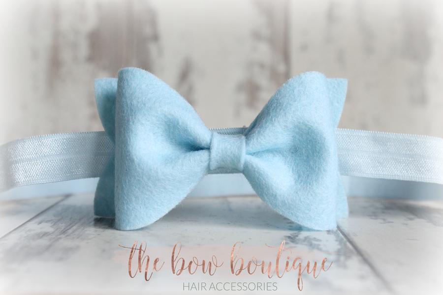 Large luxury felt bows | 23 Colours