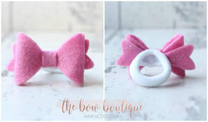 Medium baby felt bows (25 Colours)