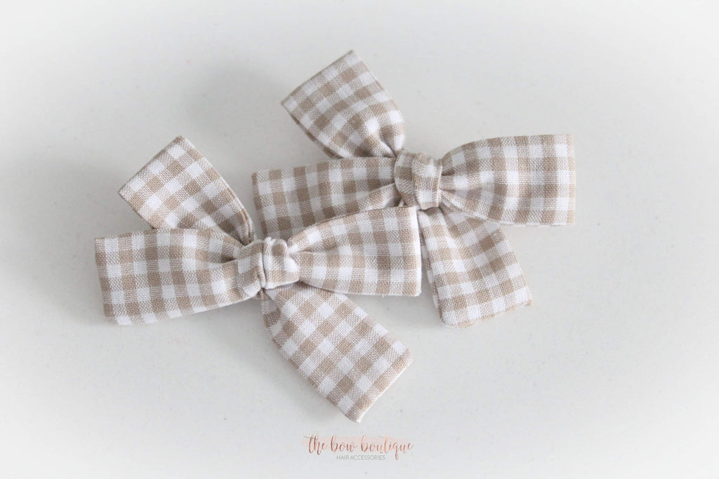 Elodie | Timeless bows | Clip, headband or bobble