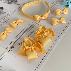 My school bows sets - 12 Colours