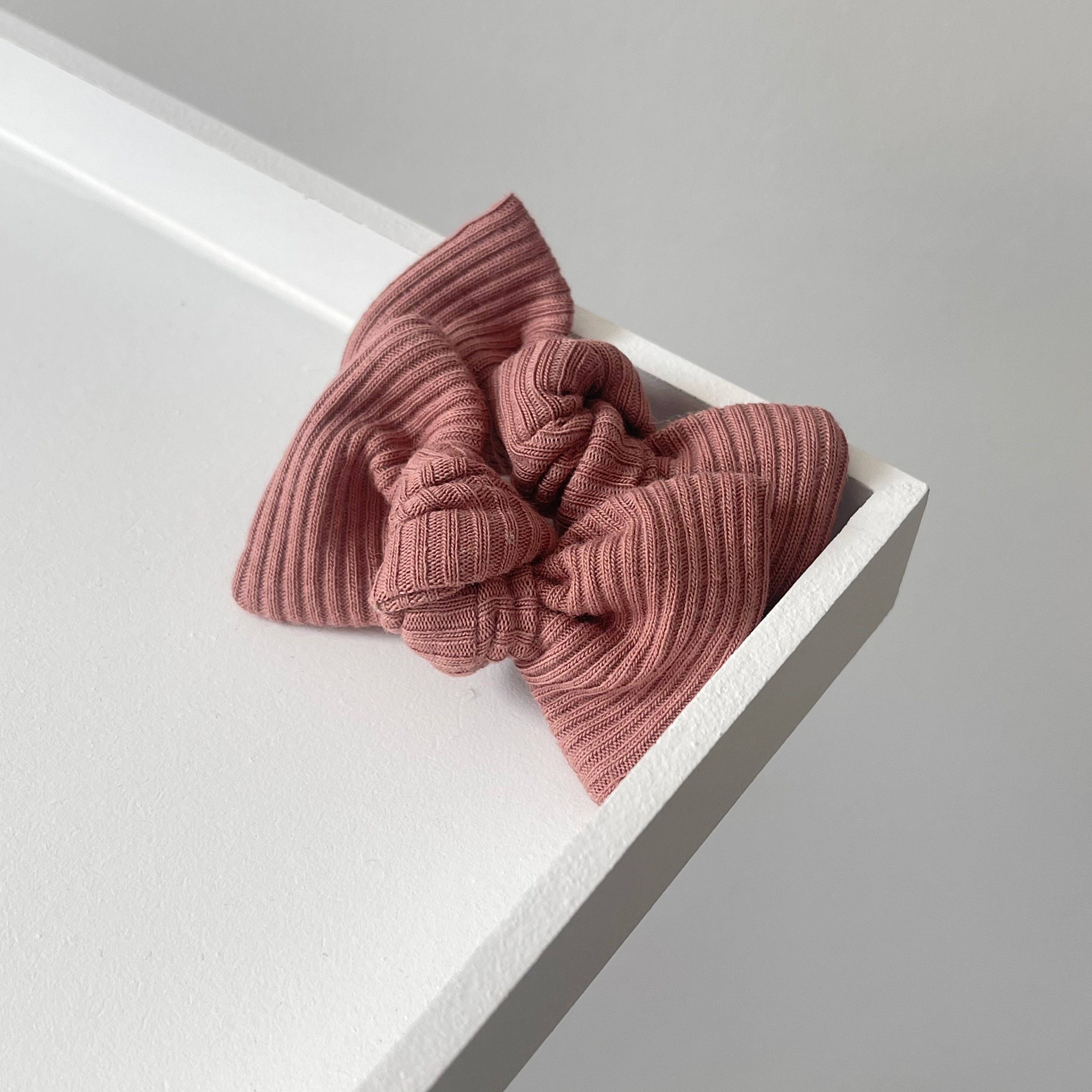 Jersey ribbed knot bows | 20 Colours
