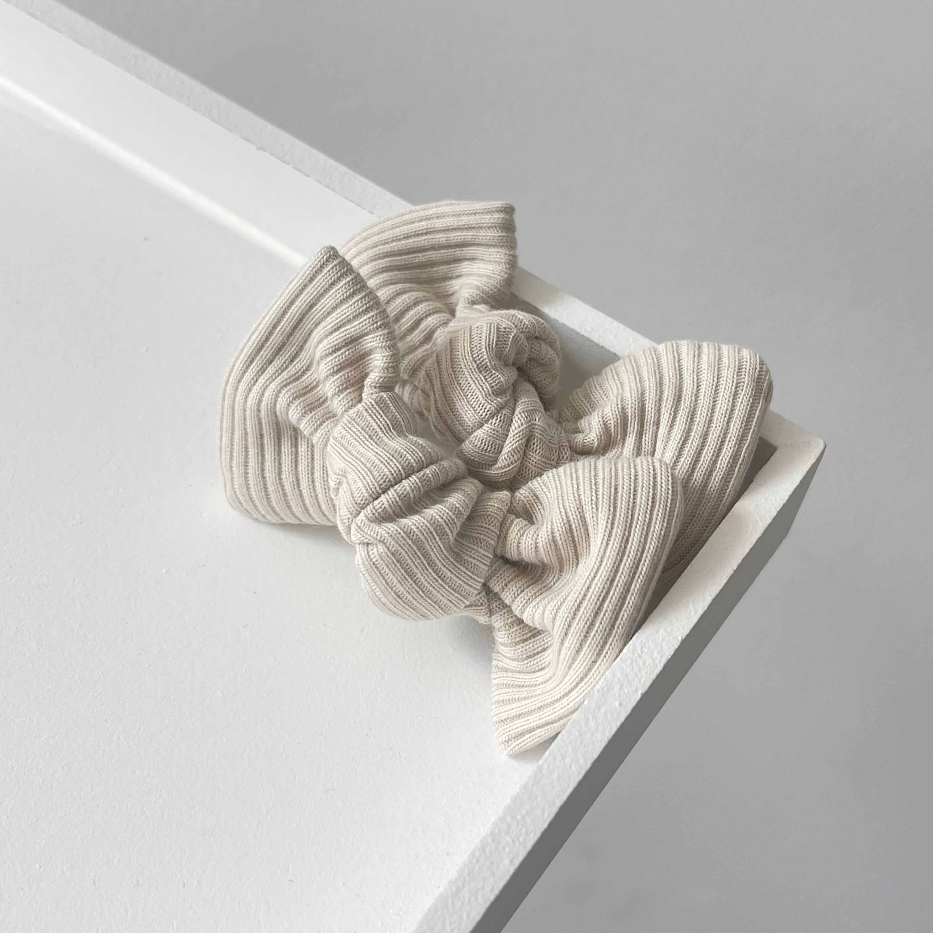 Jersey ribbed knot bows | 20 Colours