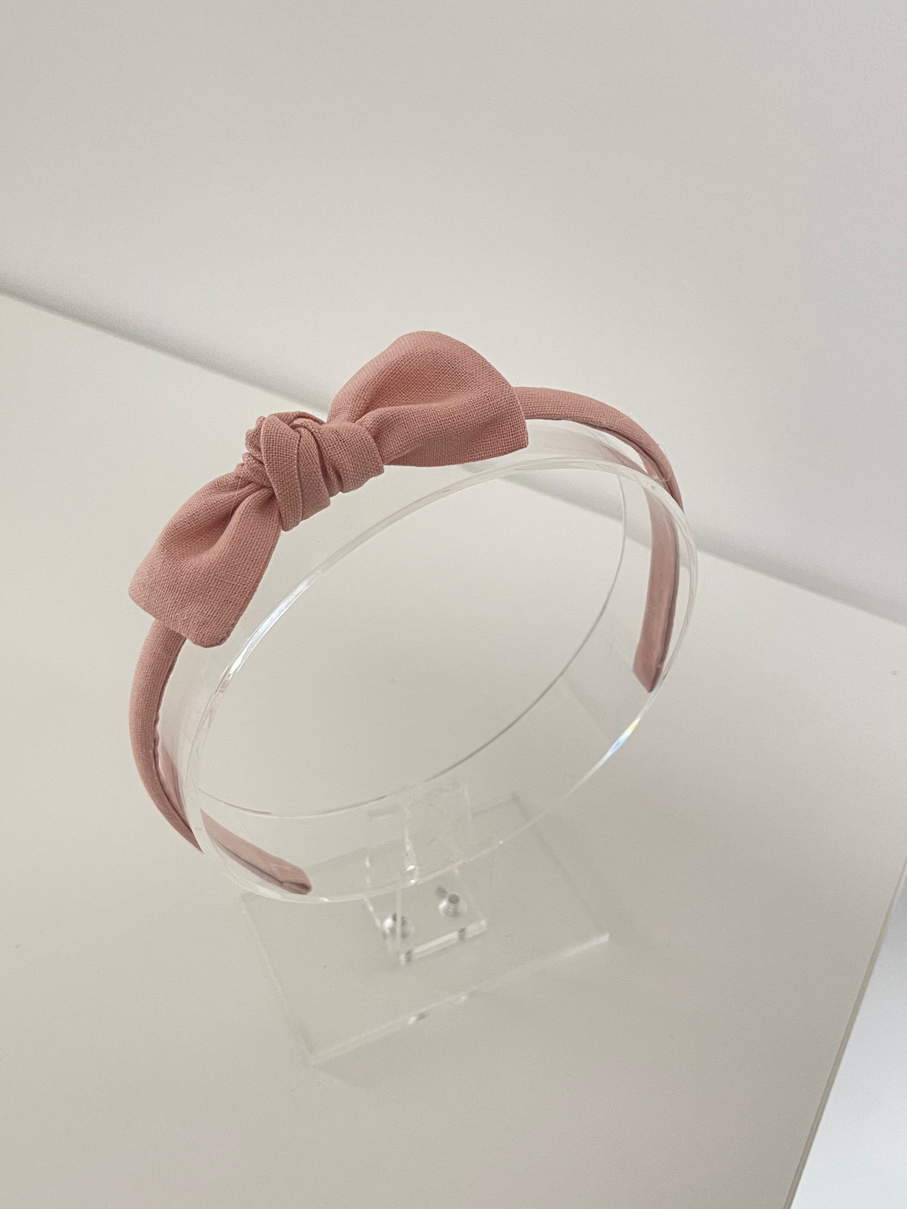 Linen knot bows | 10 Colours