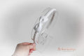White pinch bow Alice headband