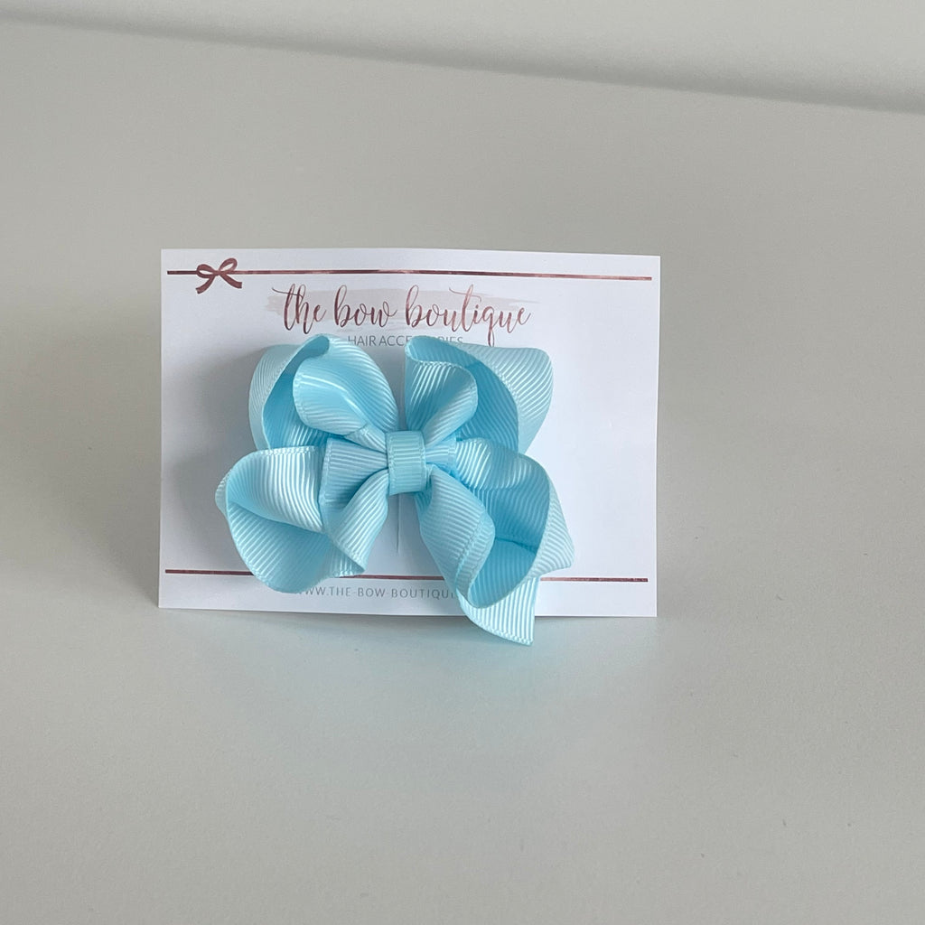 School collection ribbon bows | 12 colours | Clip or bobble