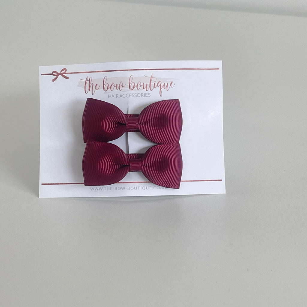 School collection pinch bows | 13 colours | Clip or bobble