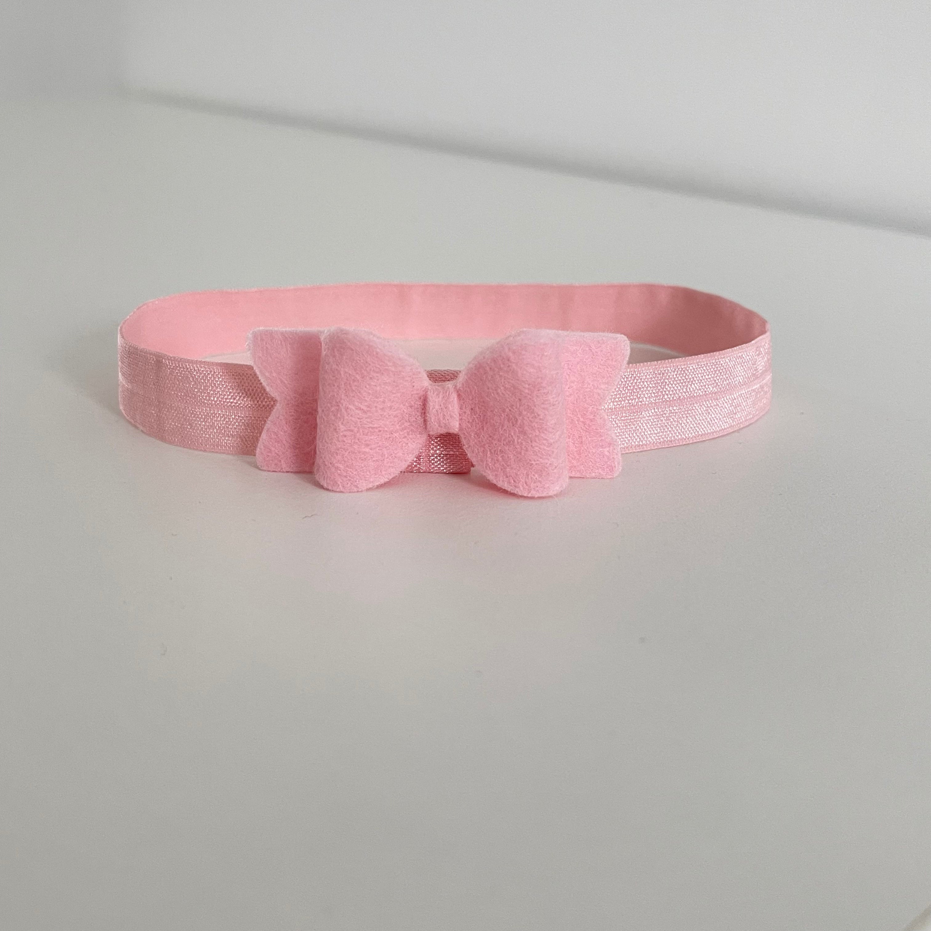 Small chunky felt bows | 25 Colours