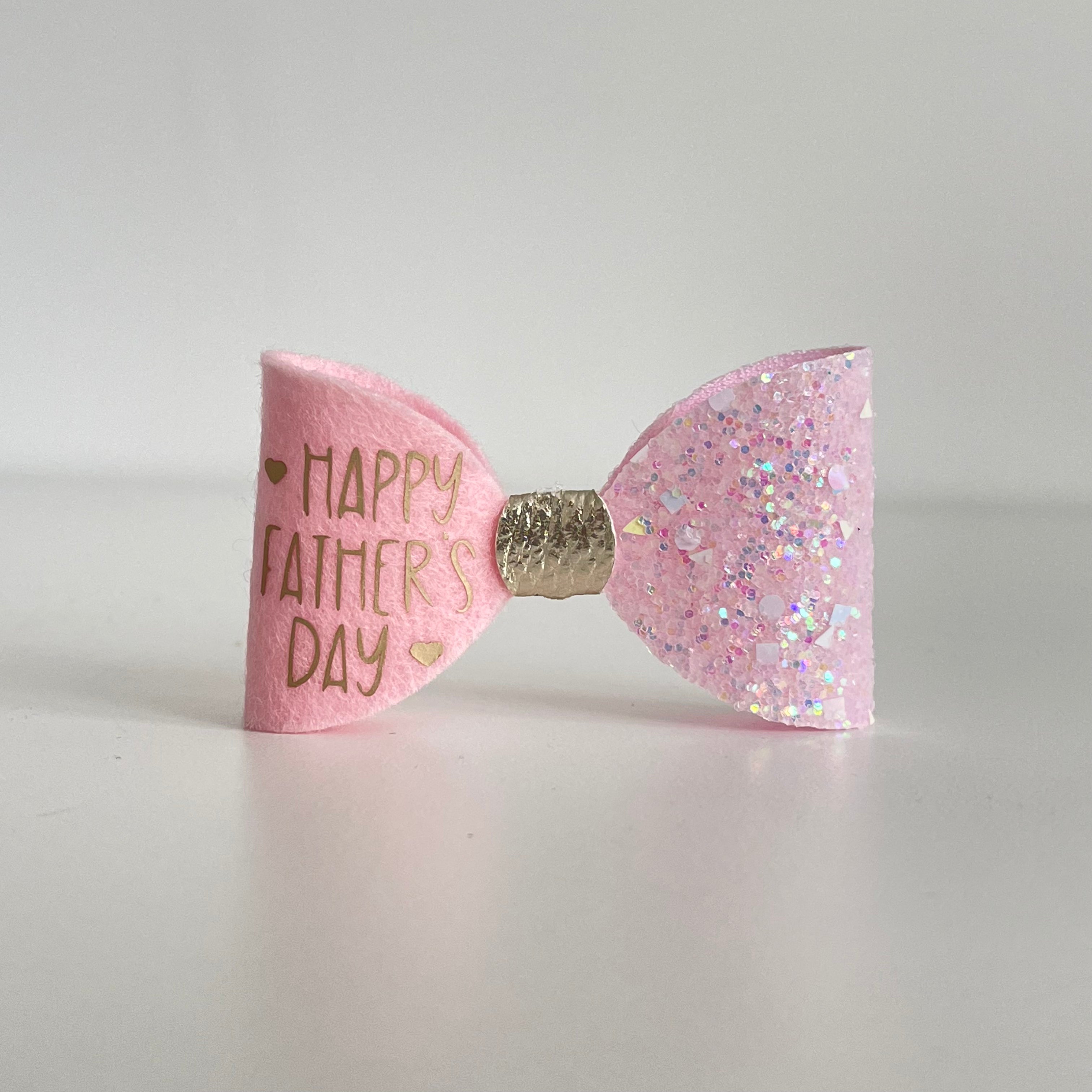 Father's day bows | Clip or headband
