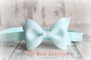 Large luxury felt bows (25 Colours)