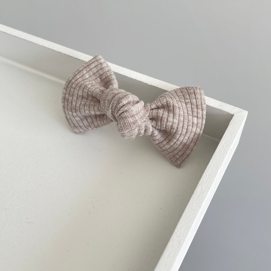 Jersey ribbed knot bows | 20 Colours