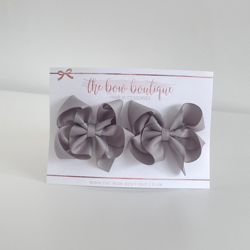 School collection ribbon bows | 12 colours | Clip or bobble
