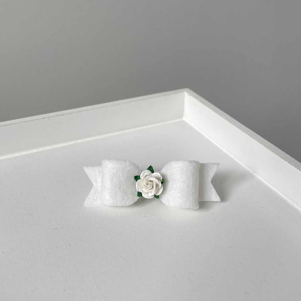 Small flower bows | 3 Colours | Clip or headband