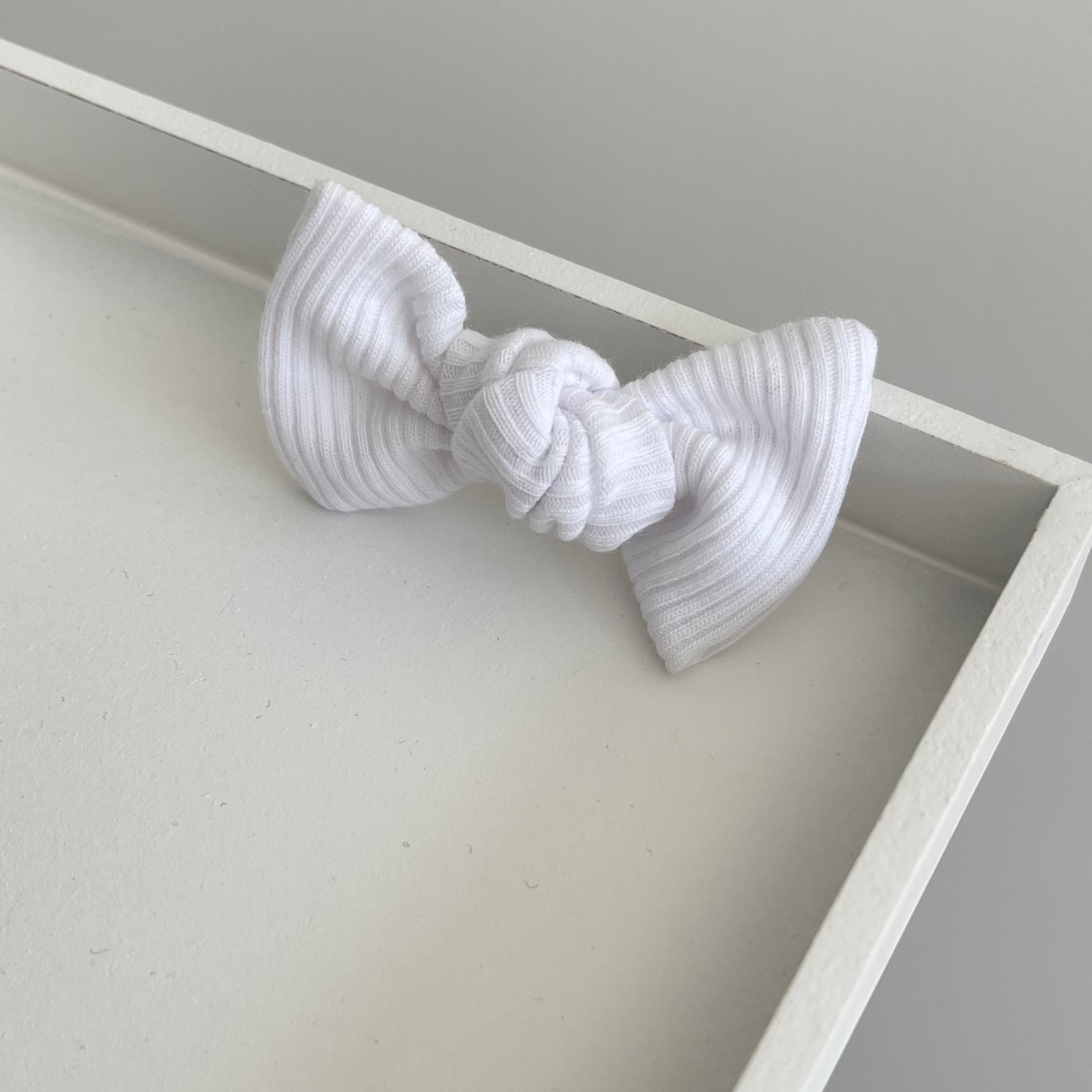 Jersey ribbed knot bows | 20 Colours