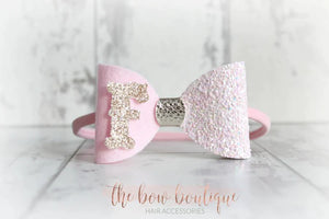 Personalised bows (10 colours)