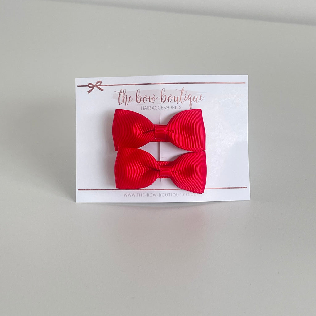 School collection pinch bows | 13 colours | Clip or bobble