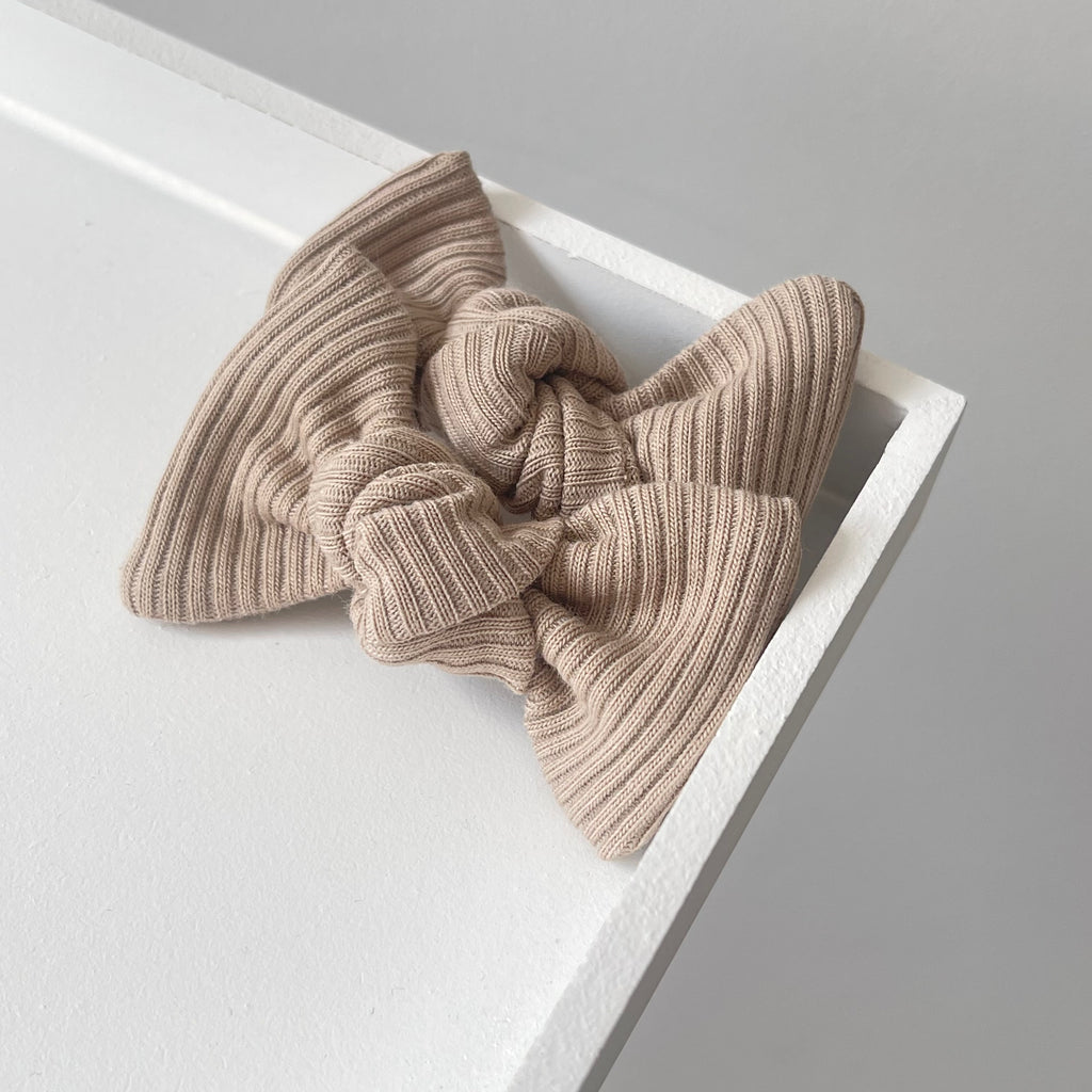 Jersey ribbed knot bows | 20 Colours