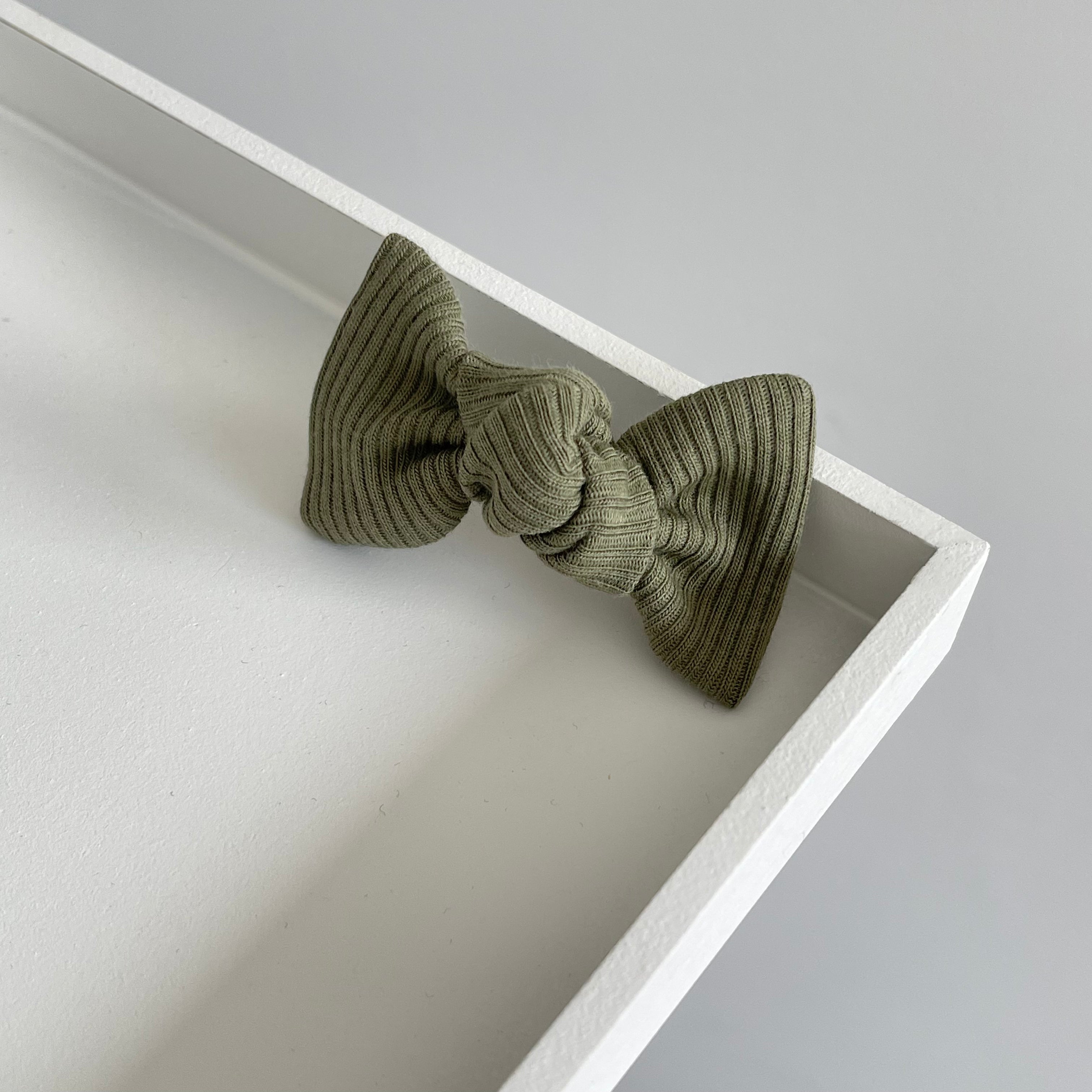 Jersey ribbed knot bows | 20 Colours